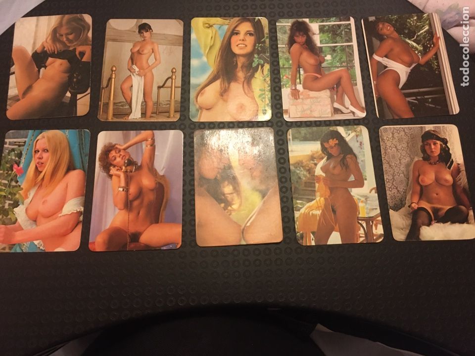 Calendarios: Lote de 10 calendarios eroticos