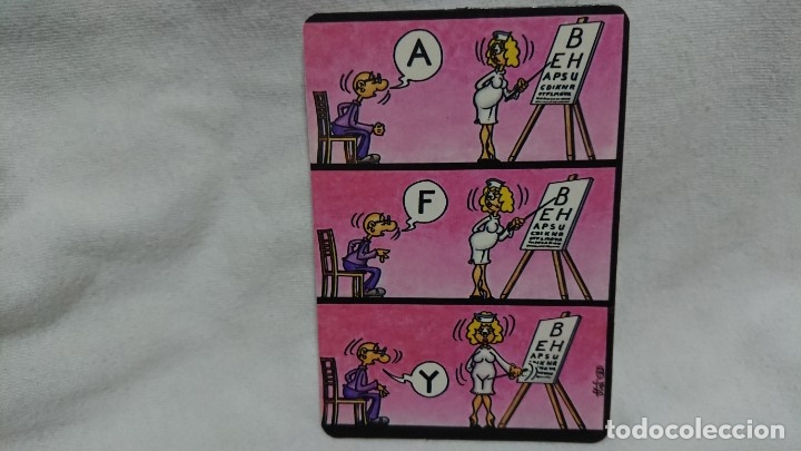 Calendars: CALENDARIO NO FOURNIER SERIE CHISTES A&Ntilde;O 1985