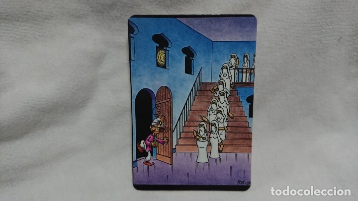 Calendars: CALENDARIO NO FOURNIER SERIE CHISTES A&Ntilde;O 1987