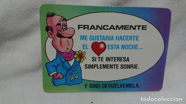 Calendars: CALENDARIO NO FOURNIER SERIE CHISTES A&Ntilde;O 1989