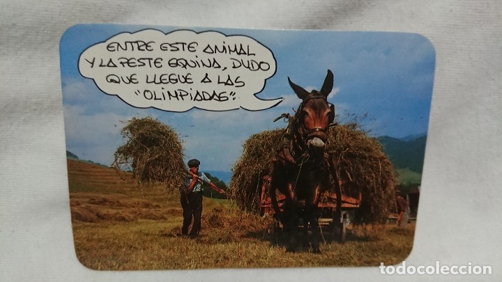 Calendars: CALENDARIO NO FOURNIER SERIE CHISTES A&Ntilde;O 1991