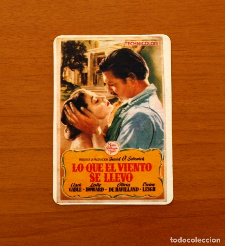 Calendars: Calendario de mano 1985 - Lo que el viento se llevo - Publicidad, Sim&oacute;n de Juan Papeler&iacute;a, Madrid