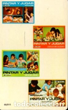 Calendars: CALENDARIO KIT PELIKAN JUEGOS EDUCATIVOS PARA PINTAR Y JUGAR. A&Ntilde;O 1975.    CAL-9621