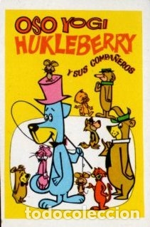Calendars: CALENDARIO OSO YOGI HUKLEBERRY Y SUS COMPA&Ntilde;EROS.    CAL-9627