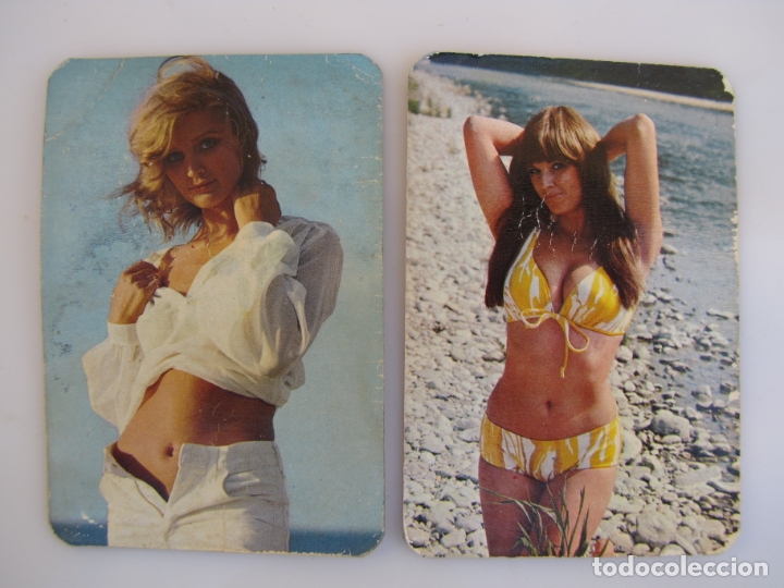 Kalender: Lote 2 calendarios er&oacute;ticos. Vespa. Valencia 1973