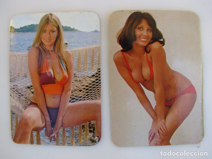 Kalender: Lote 2 calendarios er&oacute;ticos Jos&eacute; Royo. Valencia 1976