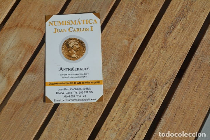 Kalender: CALENDARIO DE BOLSILLO DE NUMISMATICA JUAN CARLOS I UBEDA (JAEN).A&Ntilde;O 2003