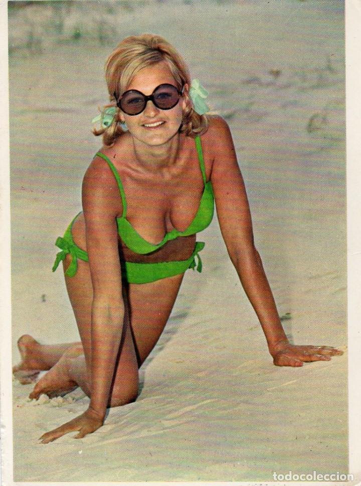 Calendars: Calendario de Chicas 1973 - SERIE B.- 4 PLAYA N&ordm; 7 - DLB. 49.190