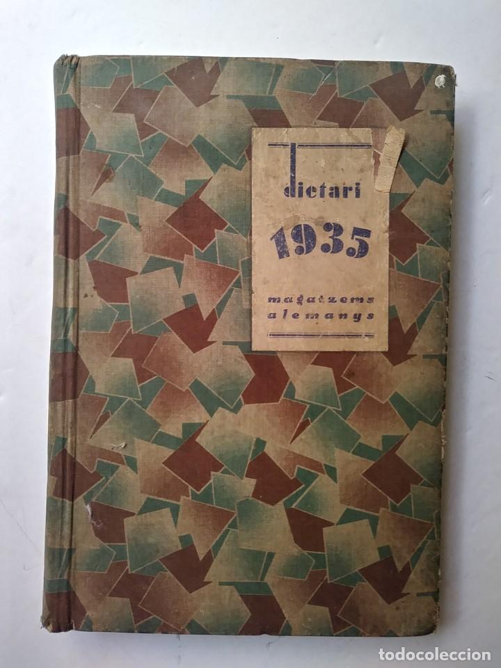 Kalender: Dietario  1935  Almacenes Alemanes