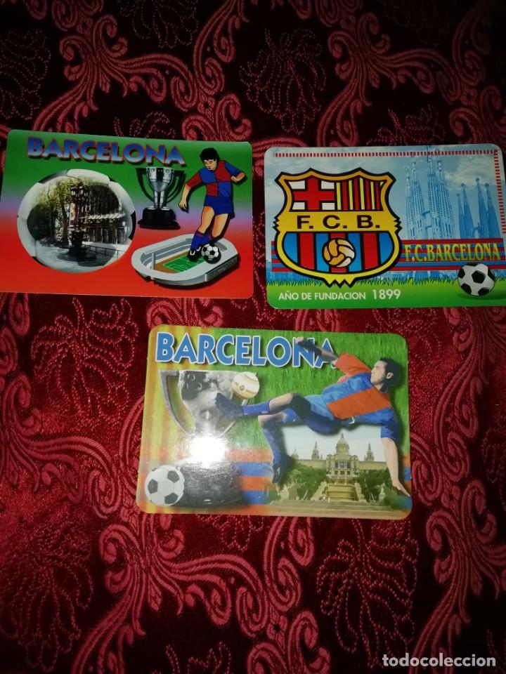 Calendars: 3 calendarios f. c. Barcelona