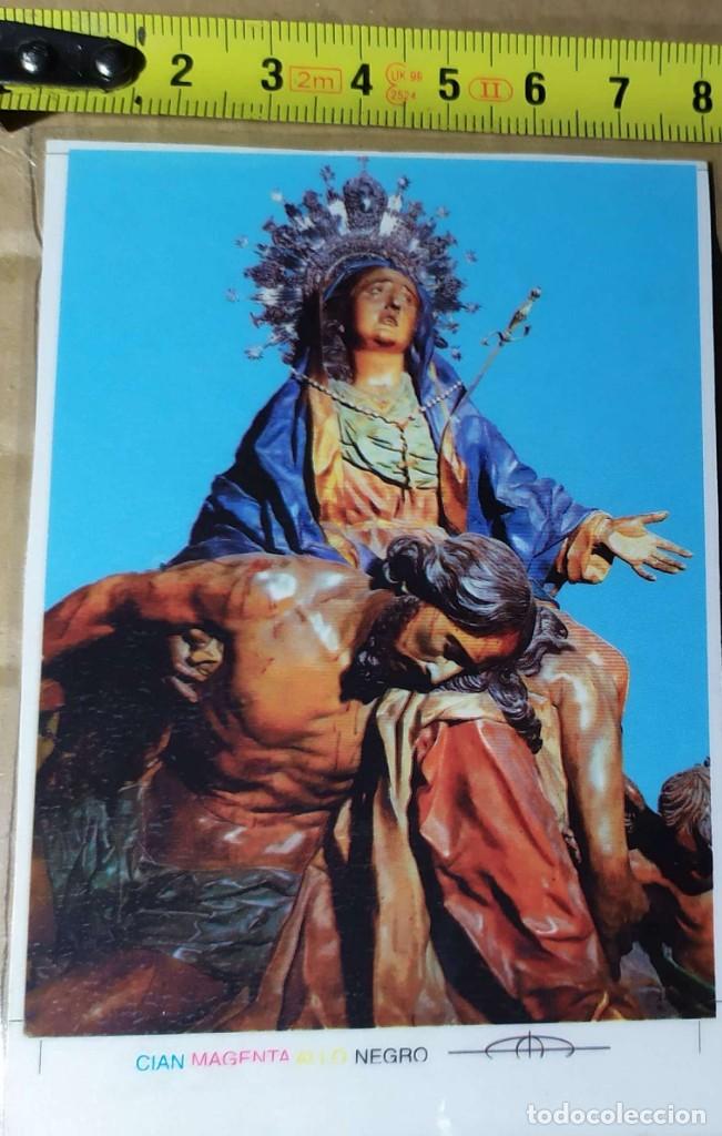 Calendars: CALENDARIO DE MANO RELIGIOSO SEMANA SANTA VIRGEN DOLOROSA
