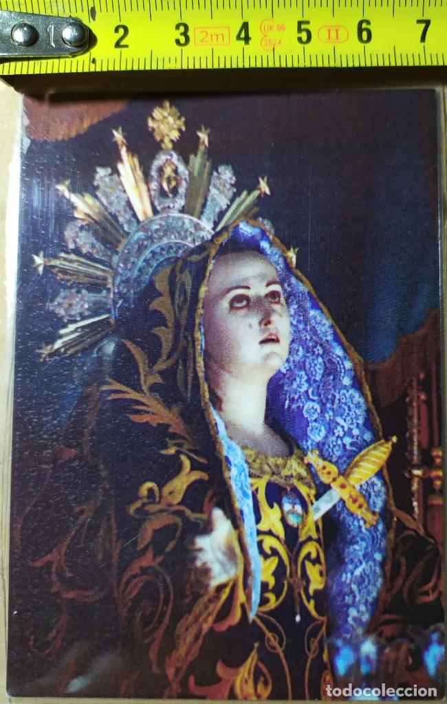 Calendars: CALENDARIO DE MANO RELIGIOSO SEMANA SANTA VIRGEN DOLORES REZO SANTO ROSARIO