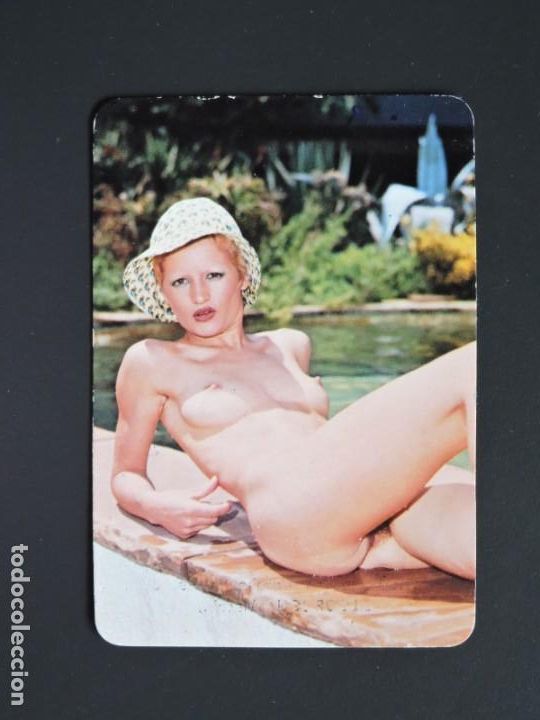 Calendars: Calendario bolsillo - DESNUDO MUJER - SERIE DLB MS 59 - ALCORC&Oacute;N MADRID - A&ntilde;o 1978