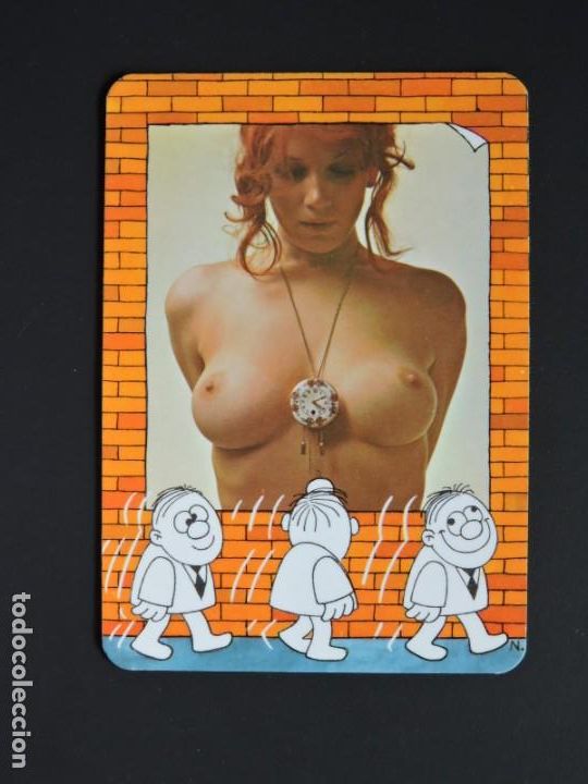 Calendars: Calendario bolsillo - DESNUDO MUJER - SERIE 35.00.165 - A&ntilde;o 1978