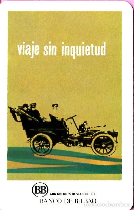 Kalender: CALENDARIO FOURNIER  BANCO DE BILBAO VIAJE SIN INQUIETUD A&Ntilde;O 1972