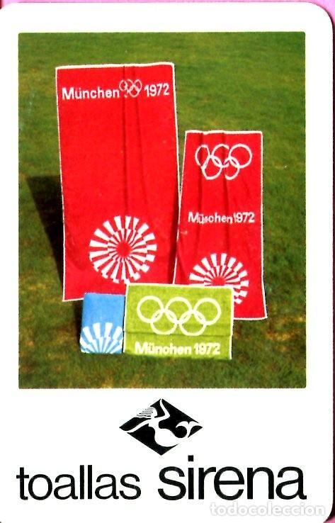 Kalender: CALENDARIO FOURNIER  TOALLAS SIRENA A&Ntilde;O 1972