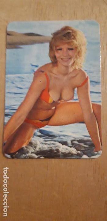 Calendars: 1 CALENDARIO SERIADO DE ** CHICA . ** A&Ntilde;O 1975 CON PUBLICIDAD