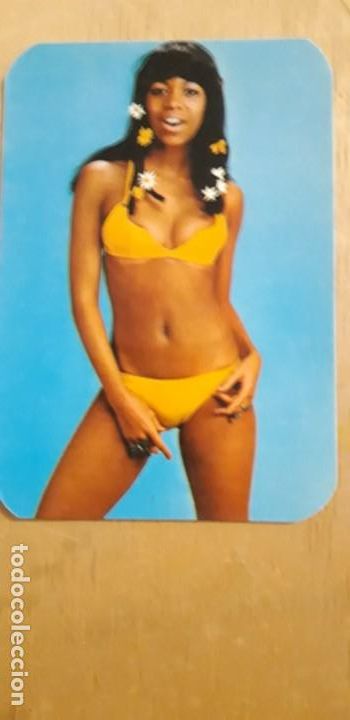 Calendriers: 1 CALENDARIO SERIADO DE ** CHICA . ** A&Ntilde;O 1976 . CON PUBLICIDAD