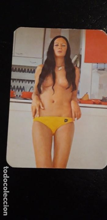 Kalender: 1 CALENDARIO SERIADO DE ** CHICA EN LA COCINA ** 1977 CON PUBLICIDAD
