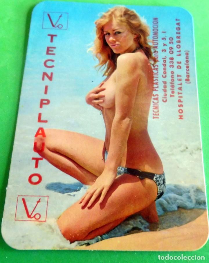 Kalender: CALENDARIO DE BOLSILLO - ER&Oacute;TICO - MUJERES - A&Ntilde;O 1975 - PUBLICIDAD TECNIPLAUTO