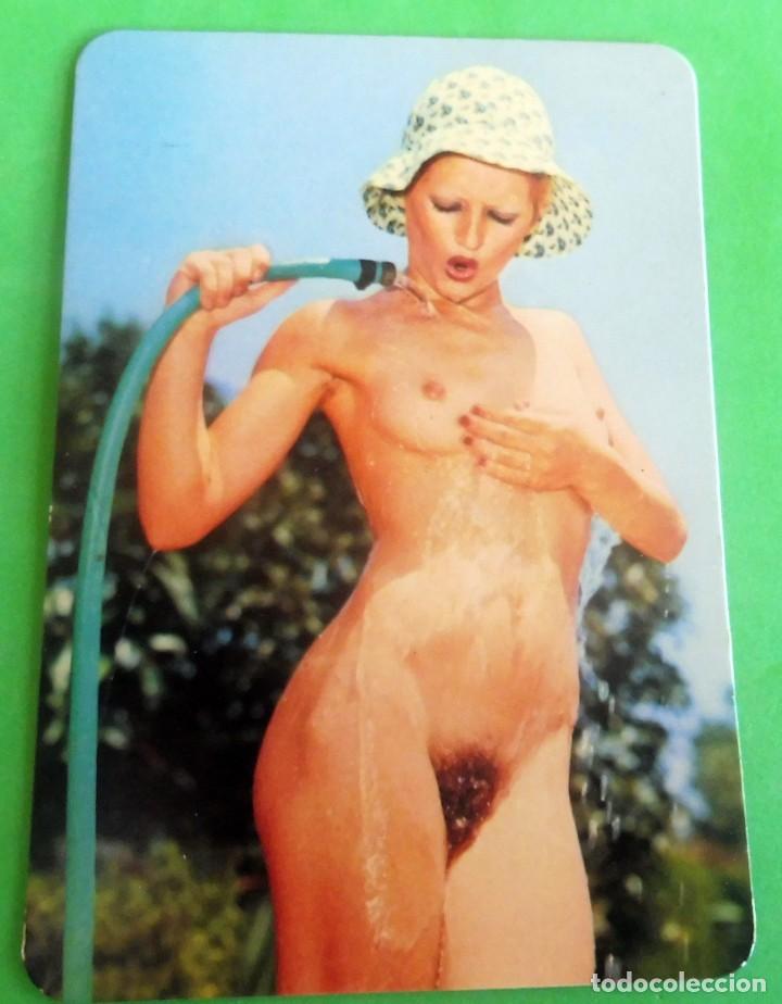 Kalender: CALENDARIO DE BOLSILLO - DESNUDO - MUJER - CHICA - A&Ntilde;O 1978 - SERIE DLB 54060 - PUBLI. RECAM UNION