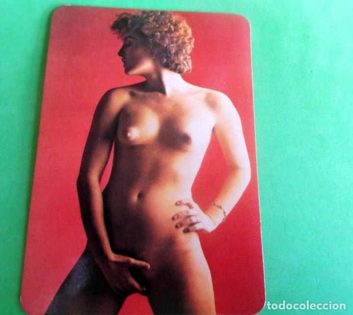 Kalender: CALENDARIO DE BOLSILLO - DESNUDO - MUJER - CHICA - A&Ntilde;O 1978 - SERIE DLB 54071 - PUBLI. RECAM UNION