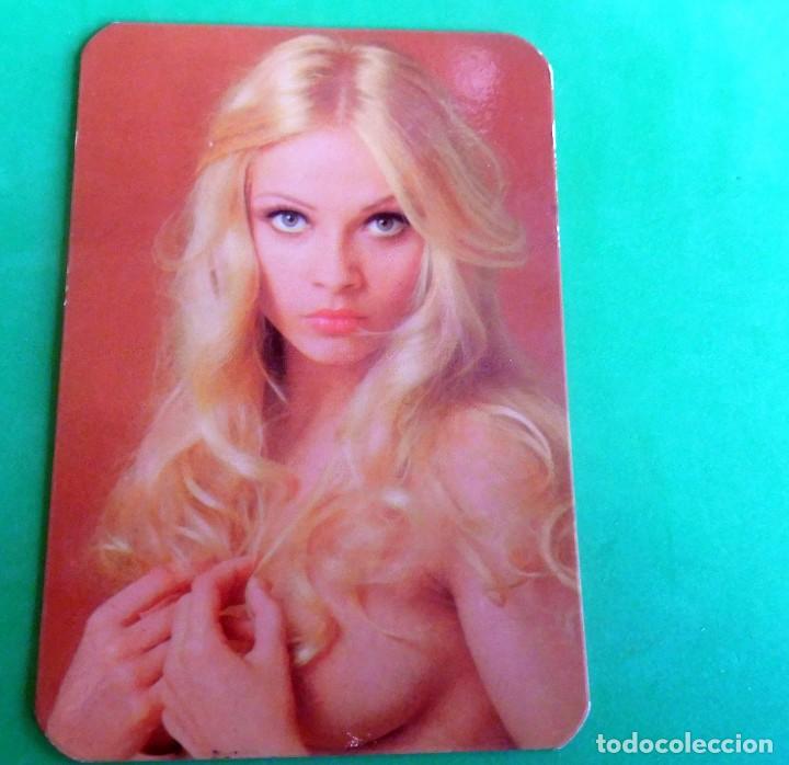 Kalender: CALENDARIO DE BOLSILLO - DESNUDO - MUJER - CHICA - A&Ntilde;O 1976 - SERIE B-252-1973 - PUBLI. ECUADOR