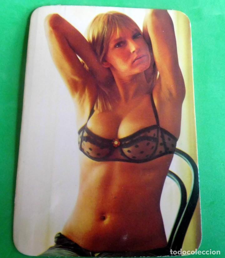 Kalender: CALENDARIO DE BOLSILLO - DESNUDO - MUJER - CHICA - A&Ntilde;O 1976 - SERIE B-50.639-74 - PUBLI. YAGOMEX