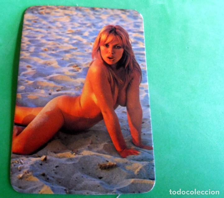 Kalender: CALENDARIO DE BOLSILLO - DESNUDO - MUJER - CHICA - A&Ntilde;O 1976 - SERIE B-50.633-74 - PUBLI. YAGOMEX