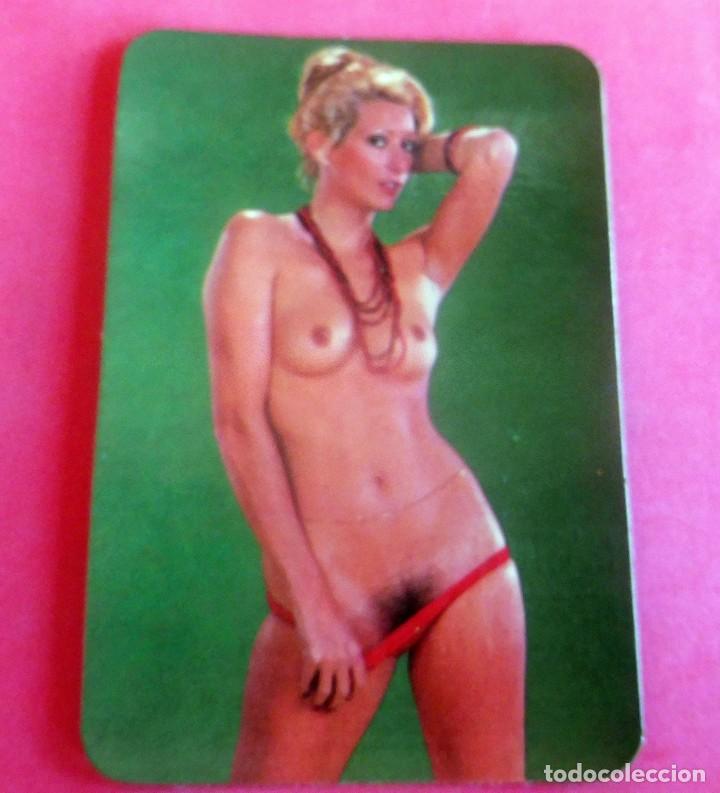 Kalender: CALENDARIO DE BOLSILLO - DESNUDO - MUJER - CHICA - A&Ntilde;O 1977 - D.L. B 16.711 -76 - BALT&Aacute; BARNA