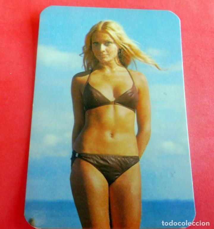 Calendars: CALENDARIO DE BOLSILLO - DESNUDO - MUJER - CHICA - A&Ntilde;O 1973 - B-5711-1972 ref B-82 AUTOLAR
