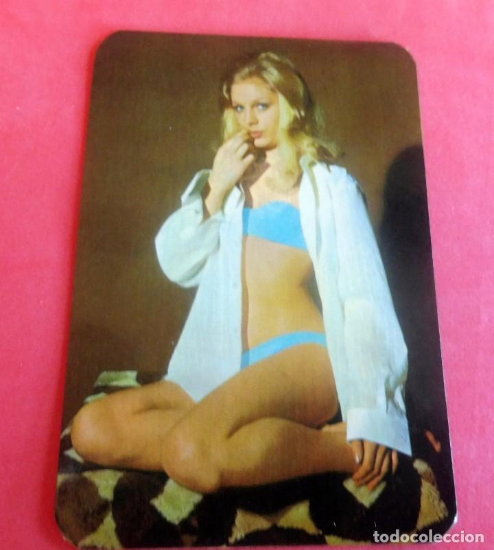 Calendars: CALENDARIO DE BOLSILLO - DESNUDO - MUJER - CHICA - A&Ntilde;O 1971 - B-27644-1970 ref B- 47 AUTO MOLINS