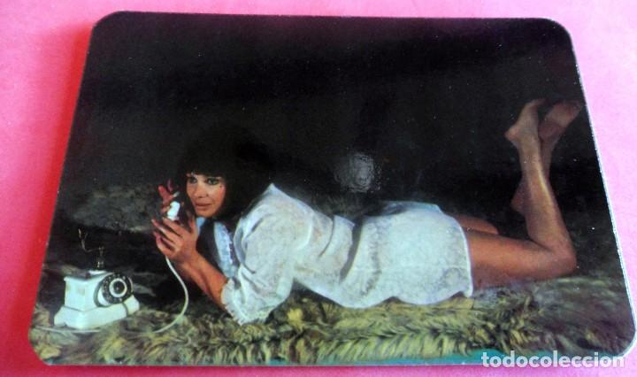 Calendars: CALENDARIO DE BOLSILLO - DESNUDO - MUJER - CHICA - A&Ntilde;O 1972 - B-3762 -1971 ref B- 36 AUTO MOLINS