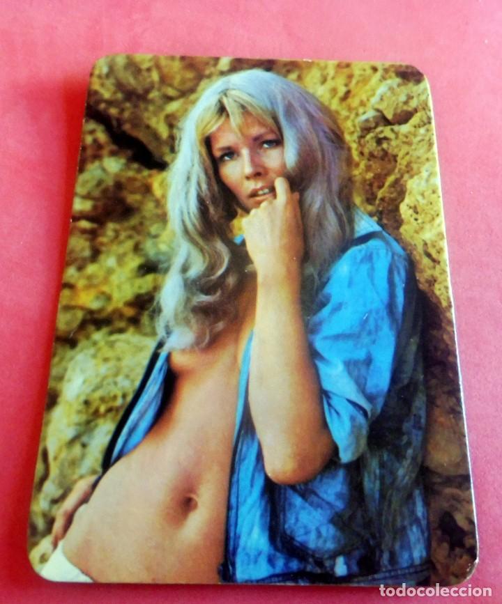 Calendars: CALENDARIO DE BOLSILLO - DESNUDO - MUJER - CHICA - A&Ntilde;O 1973 - 1101 B- 28604 - 71 RECAMBIOS MOLINS