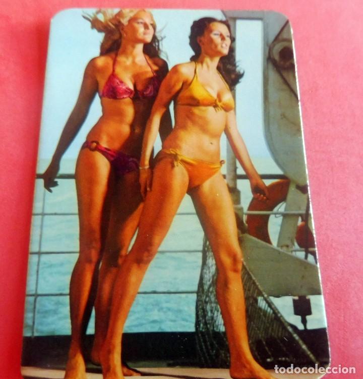 Calendars: CALENDARIO DE BOLSILLO - DESNUDO - MUJER - CHICA - A&Ntilde;O 1973 - 1101 B- 28603 - 71 RECAMBIOS MOLINS