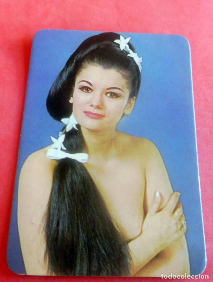 Calendars: CALENDARIO DE BOLSILLO - DESNUDO - MUJER - CHICA - A&Ntilde;O 1973 - 1102 B- 28606 - 71 RECAMBIOS MOLINS
