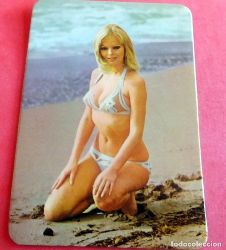 Calendars: CALENDARIO DE BOLSILLO - DESNUDO - MUJER - CHICA - A&Ntilde;O 1973 - 1101 B- 28599 - 71 RECAMBIOS MOLINS