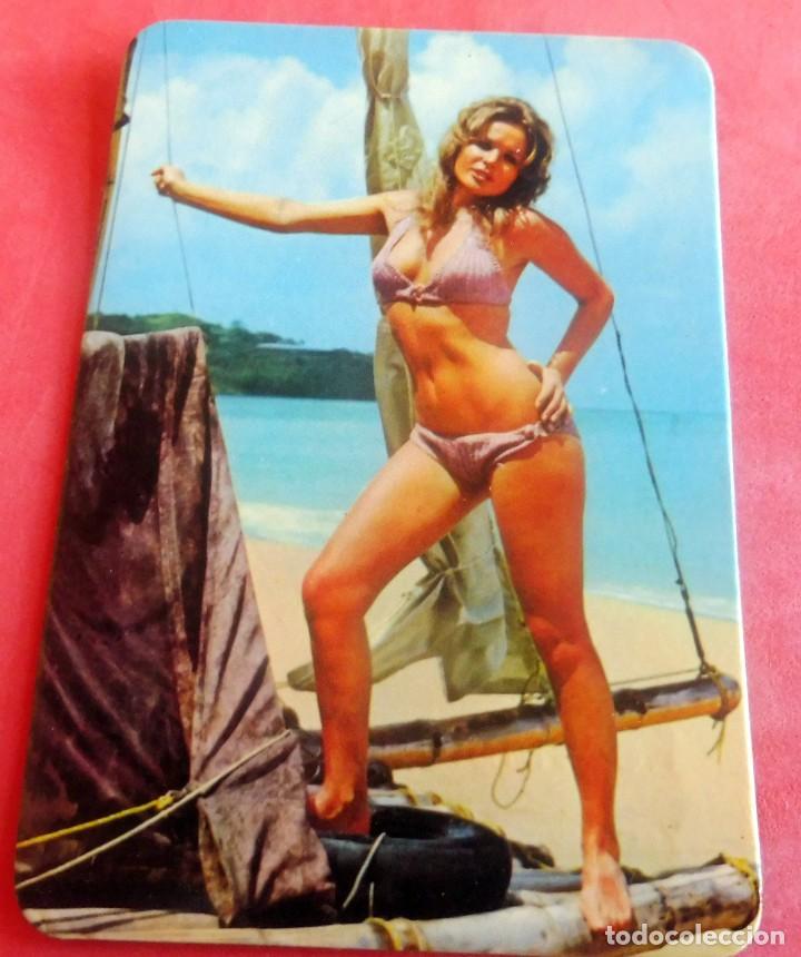 Kalender: CALENDARIO DE BOLSILLO - DESNUDO - MUJER - CHICA - A&Ntilde;O 1973 - 1101 B- 28602 - 71 RECAMBIOS MOLINS