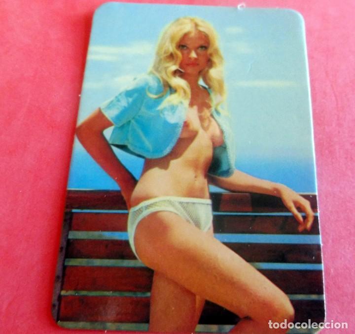 Kalender: CALENDARIO DE BOLSILLO - DESNUDO - MUJER - CHICA - A&Ntilde;O 1976 - DL B 47258/74 RECAMBIOS MOLINS