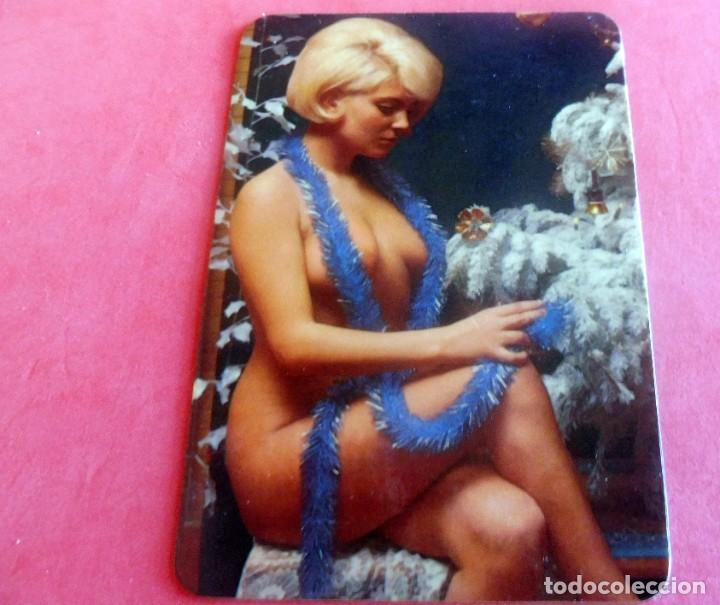 Kalender: CALENDARIO DE BOLSILLO - DESNUDO - MUJER - CHICA - A&Ntilde;O 1976 - DL B 47252/74 RECAMBIOS MOLINS