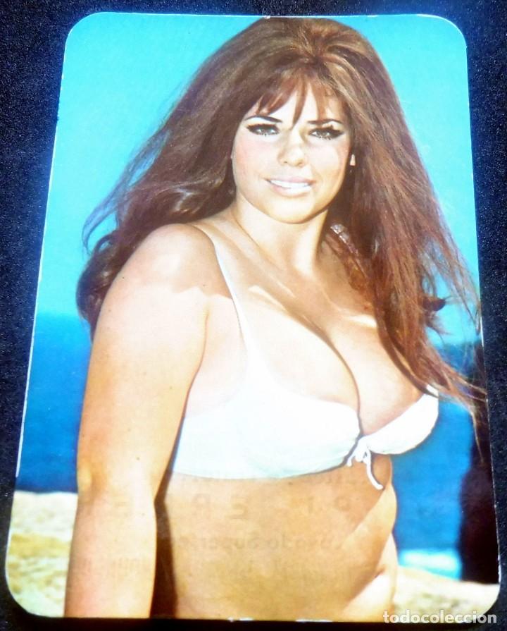 Kalender: CALENDARIO DE BOLSILLO - DESNUDOS - MUJER - CHICA - A&Ntilde;O 1972 CON PUBLICIDAD (VER FOTOS ADICIONALES)