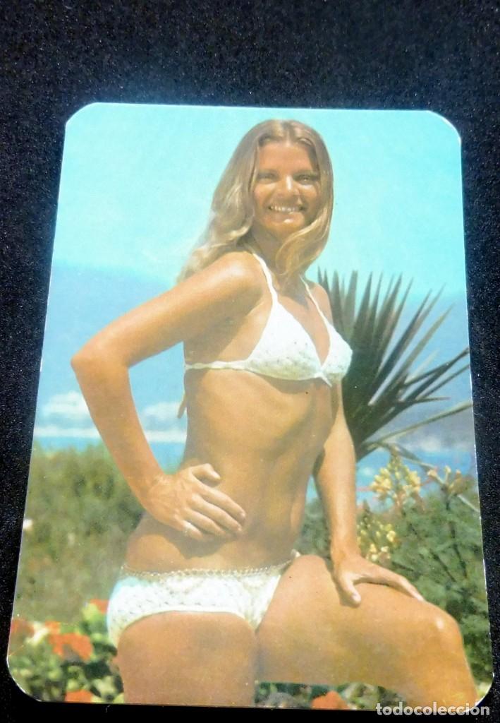 Kalender: CALENDARIO DE BOLSILLO - DESNUDOS - MUJER - CHICA - A&Ntilde;O 1973 CON PUBLICIDAD (VER FOTOS ADICIONALES)