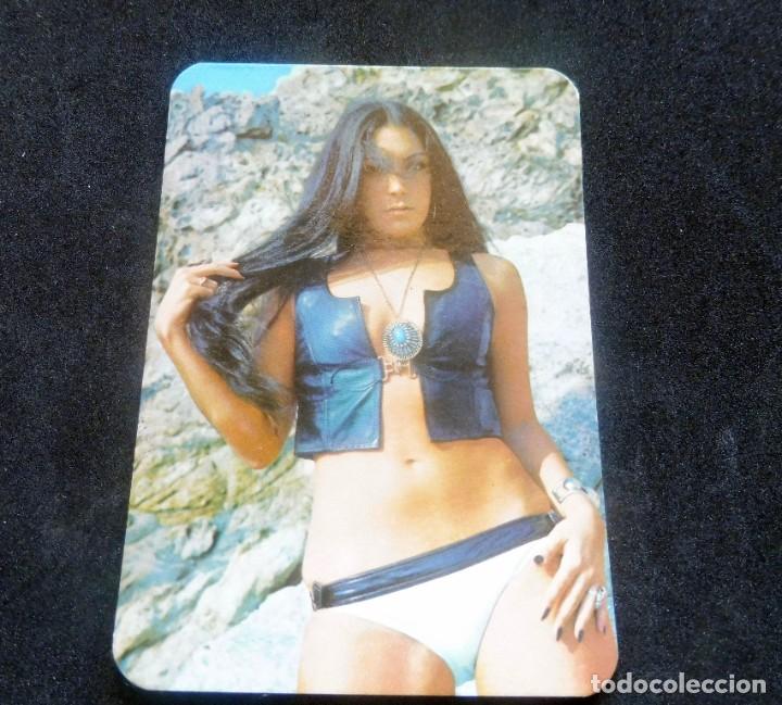 Kalender: CALENDARIO DE BOLSILLO - DESNUDOS - MUJER - CHICA - A&Ntilde;O 1973 CON PUBLICIDAD (VER FOTOS ADICIONALES)