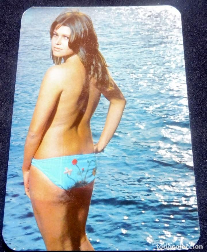 Kalender: CALENDARIO DE BOLSILLO - DESNUDOS - MUJER - CHICA - A&Ntilde;O 1973 CON PUBLICIDAD (VER FOTOS ADICIONALES)