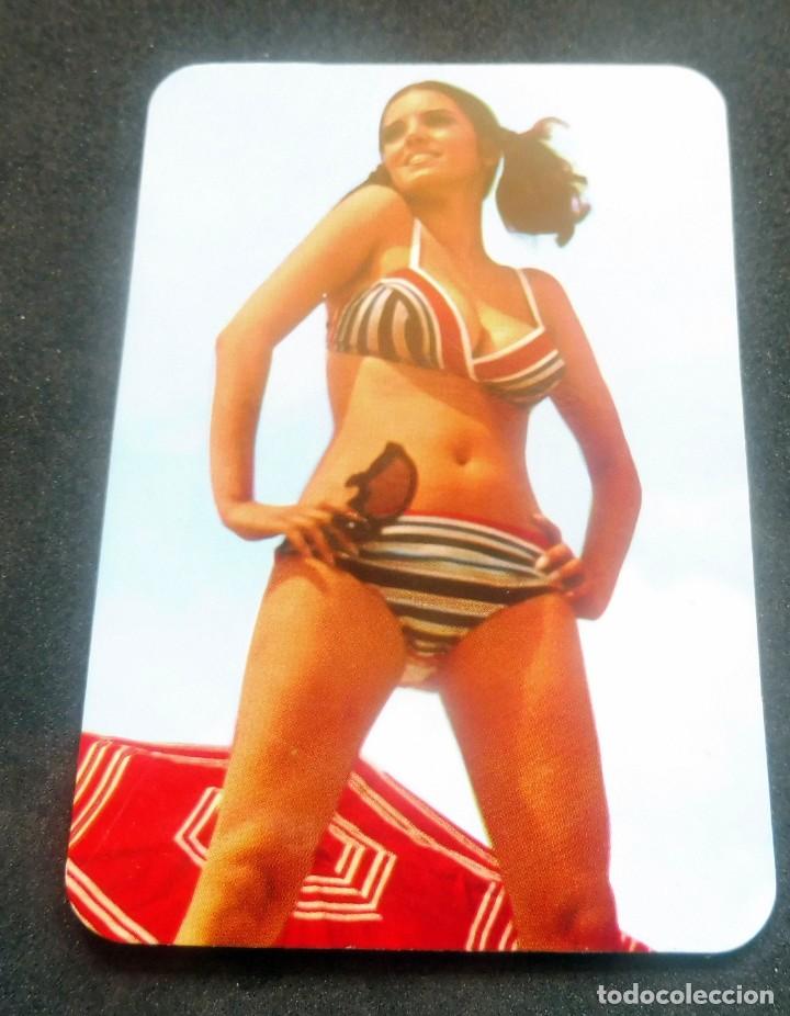 Kalender: CALENDARIO DE BOLSILLO - DESNUDOS - MUJER - CHICA - A&Ntilde;O 1973 CON PUBLICIDAD (VER FOTOS ADICIONALES)