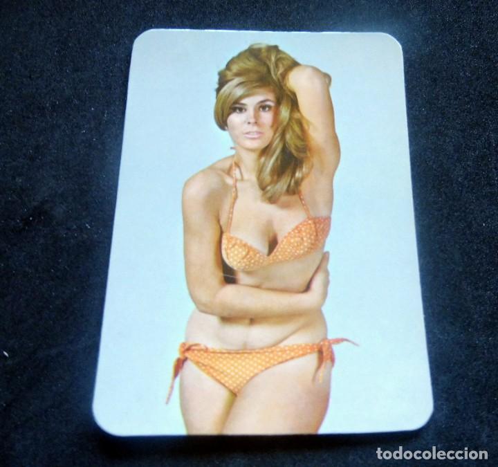 Kalender: CALENDARIO DE BOLSILLO - DESNUDOS - MUJER - CHICA - A&Ntilde;O 1973 CON PUBLICIDAD (VER FOTOS ADICIONALES)