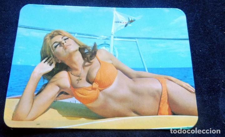 Kalender: CALENDARIO DE BOLSILLO - DESNUDOS - MUJER - CHICA - A&Ntilde;O 1973 CON PUBLICIDAD (VER FOTOS ADICIONALES)