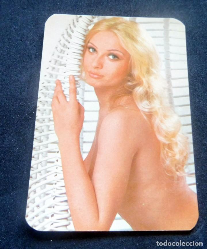 Kalender: CALENDARIO DE BOLSILLO - DESNUDOS - MUJER - CHICA - A&Ntilde;O 1974 CON PUBLICIDAD (VER FOTOS ADICIONALES)