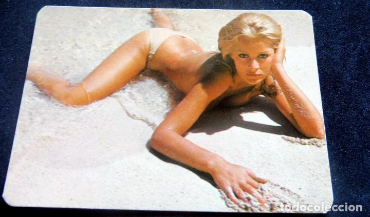 Kalender: CALENDARIO DE BOLSILLO - DESNUDOS - MUJER - CHICA - A&Ntilde;O 1974 CON PUBLICIDAD (VER FOTOS ADICIONALES)