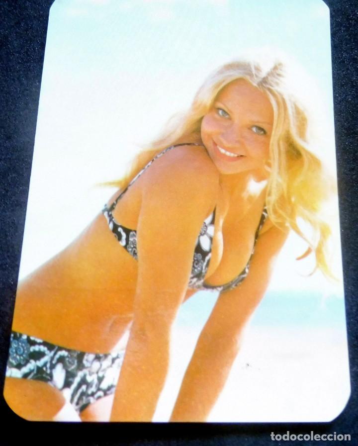 Kalender: CALENDARIO DE BOLSILLO - DESNUDOS - MUJER - CHICA - A&Ntilde;O 1974 CON PUBLICIDAD (VER FOTOS ADICIONALES)